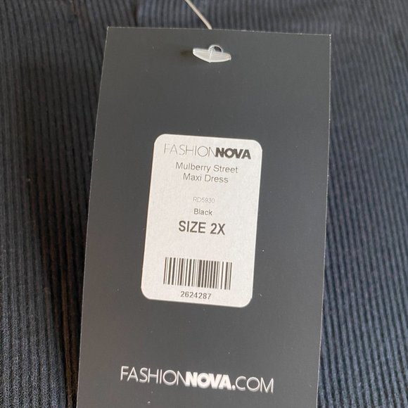 Fashion Nova Sequin Mini Dress Black Size 2X - Picture 3 of 3